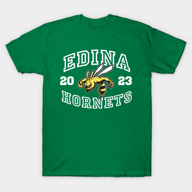 Edina Hornets T-Shirt by MindsparkCreative